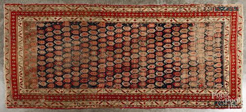 Hamadan carpet, early 20th c., 8' x 3'8''.