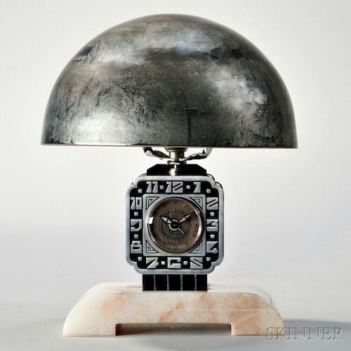 Cotna Art Deco Lamp Clock