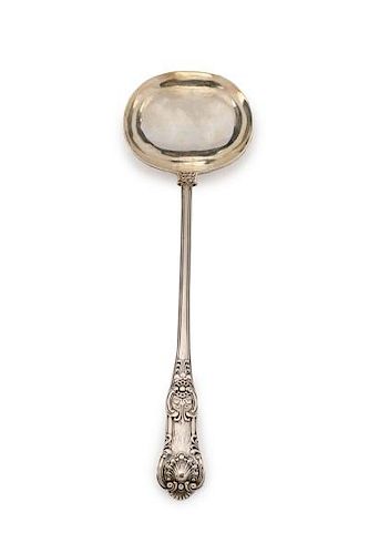 Early Victorian English Sterling Silver Ladle