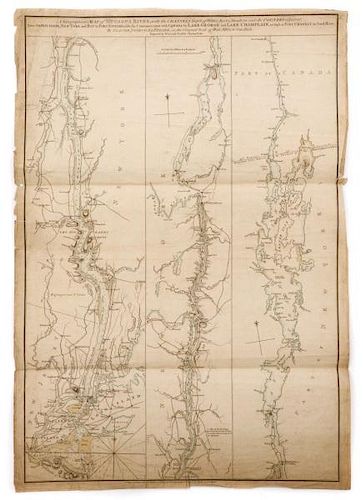Scarce 1st St. Revolutionary War English Map Of US
