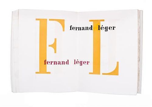 * (LEGER, FERNAND) ARAGON. Mes voyages. Paris, 1960. Limited edition.