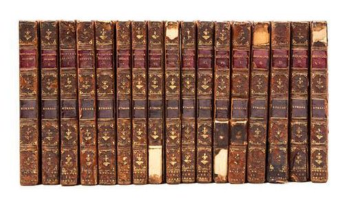 * STERNE, LAURENCE. Works. London, 1761. 17 Volumes.