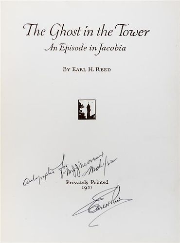 * (CAXTON CLUB) REED, EARL H.  A group of three limited edition works. Chicago, various dates.
