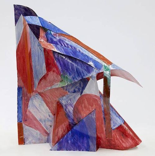 Tom Holland papier-mâché sculpture, 1981.