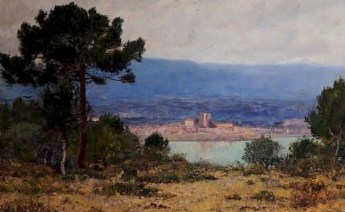 WILLIAM PICKNELL (1853-1897) OIL ON CANVAS