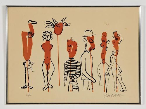 Alexander Calder (American, 1898-1976) "Criminal au Miller"