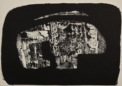 Louise Nevelson (American, 1899-1988) Untitled, lithograph, c. 1963