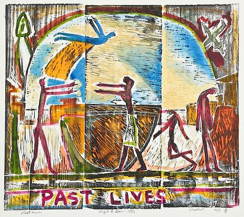 Nigel Brown (New Zealand, b. 1949) "Past Lives", 1983