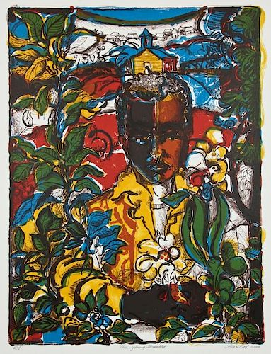 David Driskell (American, b. 1931) "The Young Herbalist", 2000