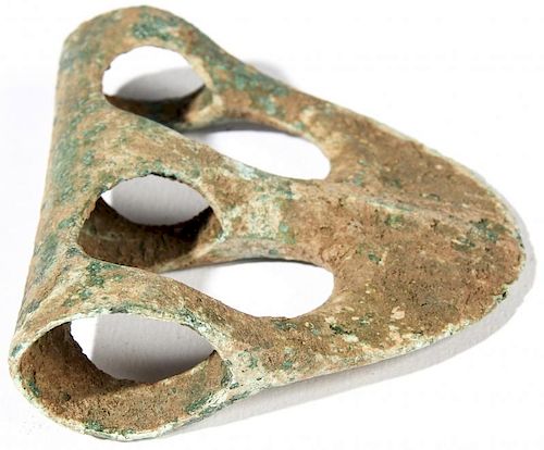 Canaanite Fenestrated Eyeglass Type Bronze Axe