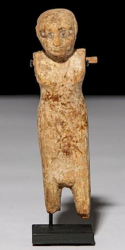 Ancient Egyptian Wooden Figure