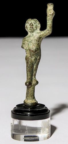 Ancient Coptic Bronze Figure