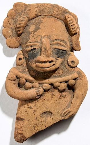 Ancient Pre Columbian Clay Figure