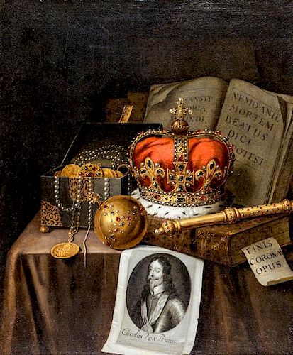 Edwaert Collier, (Dutch, 1640-1708), Crown Jewels