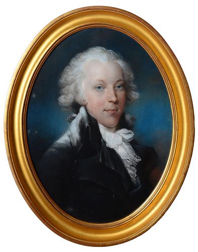 ATTRIBUTED TO JOHN RUSSELL (1745-1806): PORTRAIT OF SIR WILLIAM GARROW