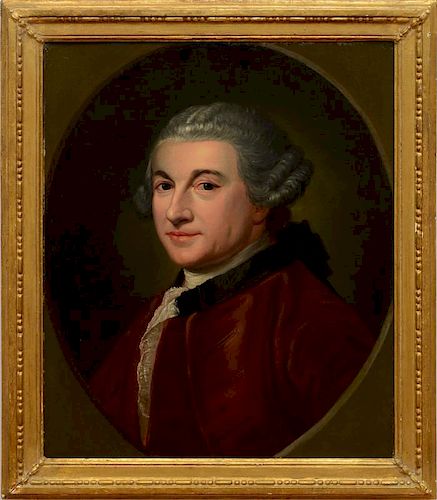 BENJAMIN VAN DER GUCHT (1753-1794): PORTRAIT OF DAVID GARRICK