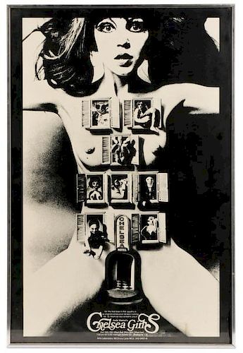 Alan Aldridge Chelsea Girls Film Poster, Motif Ed.