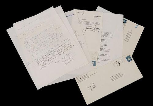 Collection of 1970s Letters from Notable Authors