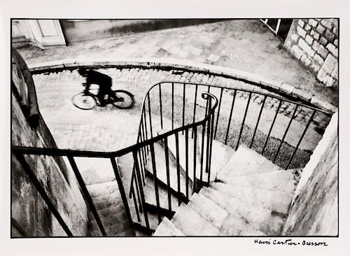 Henri Cartier-Bresson, "Hyeres", Signed Photograph