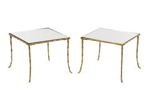 Pair of Bagues Style Occasional or Low Tables