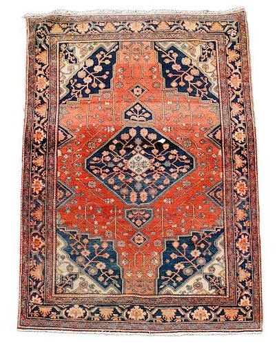 Antique Hand Woven Persian Sarouk