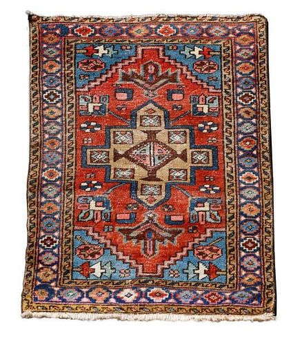 Small Hand Persian Woven Area Rug