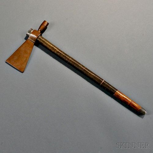 Plains Tomahawk with Large Brass Head