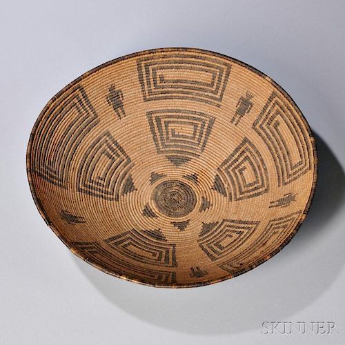 Apache Pictorial Basketry Bowl