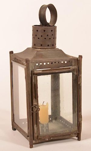 Pennsylvania 19th Century Candle Lantern.