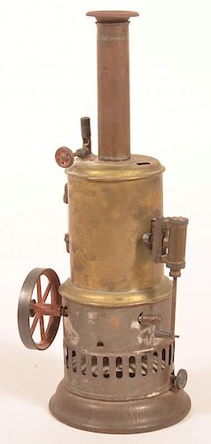Antique Vertical Steam Engine Toy.
