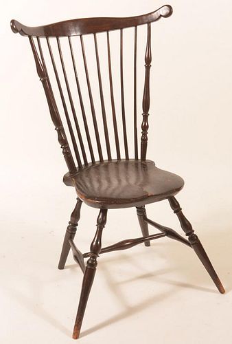 Windsor Style Fan-back Side chair.