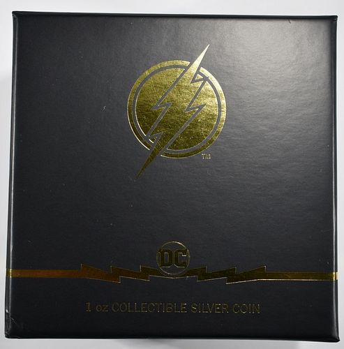 2021 NUIE 1 OZ SILVER $2 DC - THE FLASH