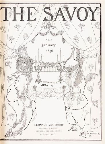 SYMONS, ARTHUR. The Savoy. London, 1896. Issues 1-4 (January-August, 1896)