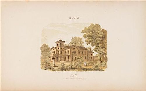 * SLOAN, SAMUEL. American Houses... Philadelphia, 1861. Second edition.