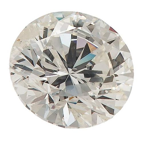 2.09 Carat Round Brilliant Cut Diamond 