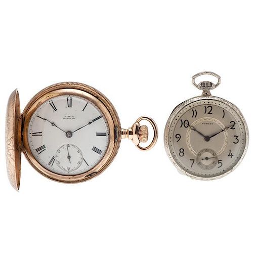 Waltham and Howard Pocket Watches 