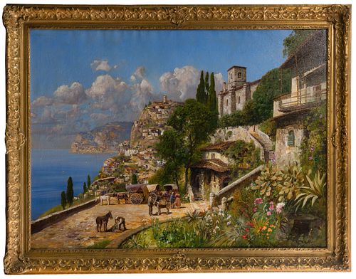 Alois Arnegger (Italian, 1879-1963) Oil on Canvas