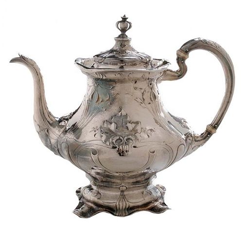 Martelé Sterling Art Nouveau Teapot