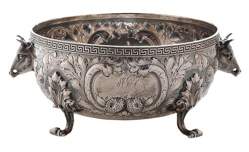 Gorham Coin Silver Footed Bowl