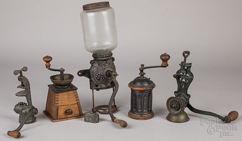 Group of kitchenware, 19th and 20th c.