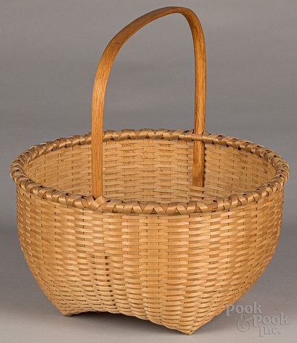 Martha Wetherbee Shaker kitten head basket