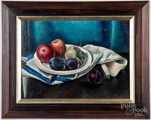 Pamela Ruby Bianco, still life of a bowl of fruit