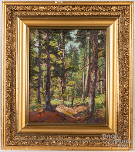 Charles Henry Richert wooded landscape