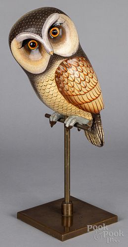 Sergio Bustamante sermel papier-mâché owl