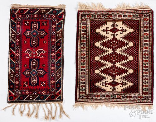 Two Turkoman style mats