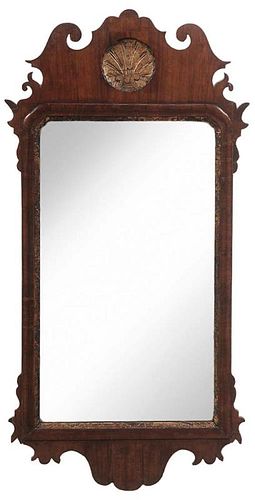 Chippendale Carved Walnut and Parcel