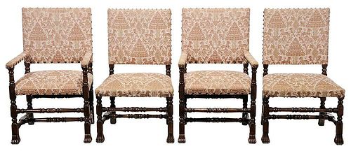 Set of Four Early Baroque Style