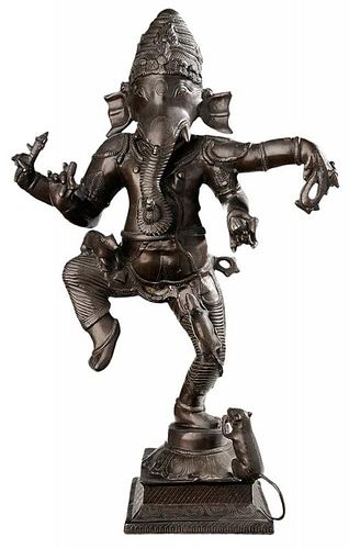 Bronze Figure of the Hindu God Ganesh
