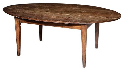 Provincial British Oval Harvest Table