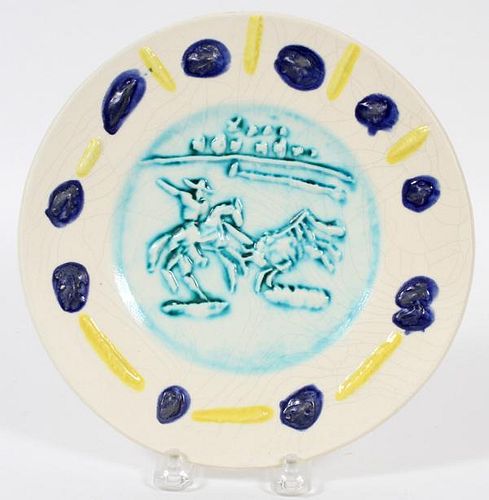 PICASSO POTTERY PLATE